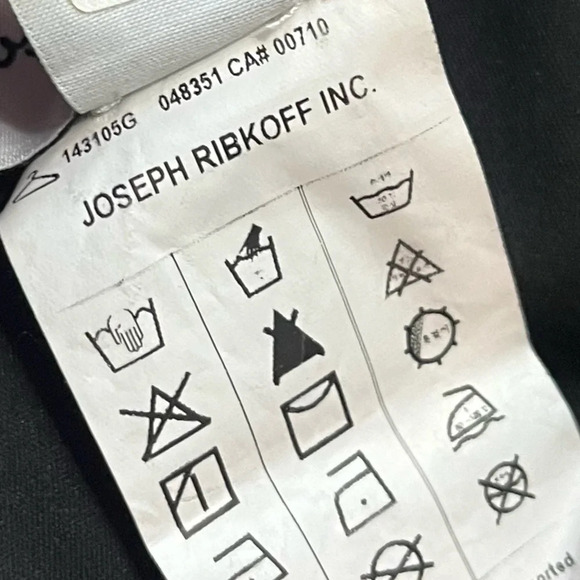 Joseph Ribkoff • Solid Black Stretchy Trouser Pants - Picture 7 of 9